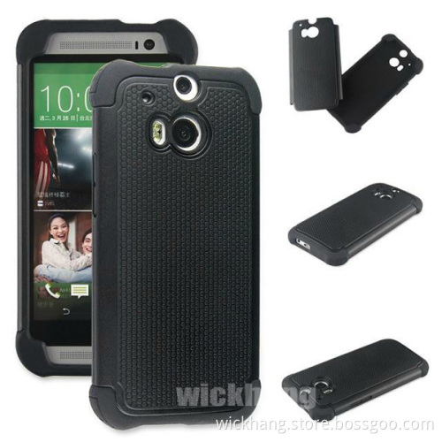 Dual Layer 2 in 1 Hybrid Hard Defender Phone Case for HTC One 2 M8